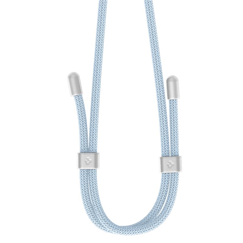 Set 2 curele Spigen, design crossbody/pentru incheietura, 790mm/220mm, albastru (Șnururi și Curele Telefon, AFA08364) by www.silkase.ro